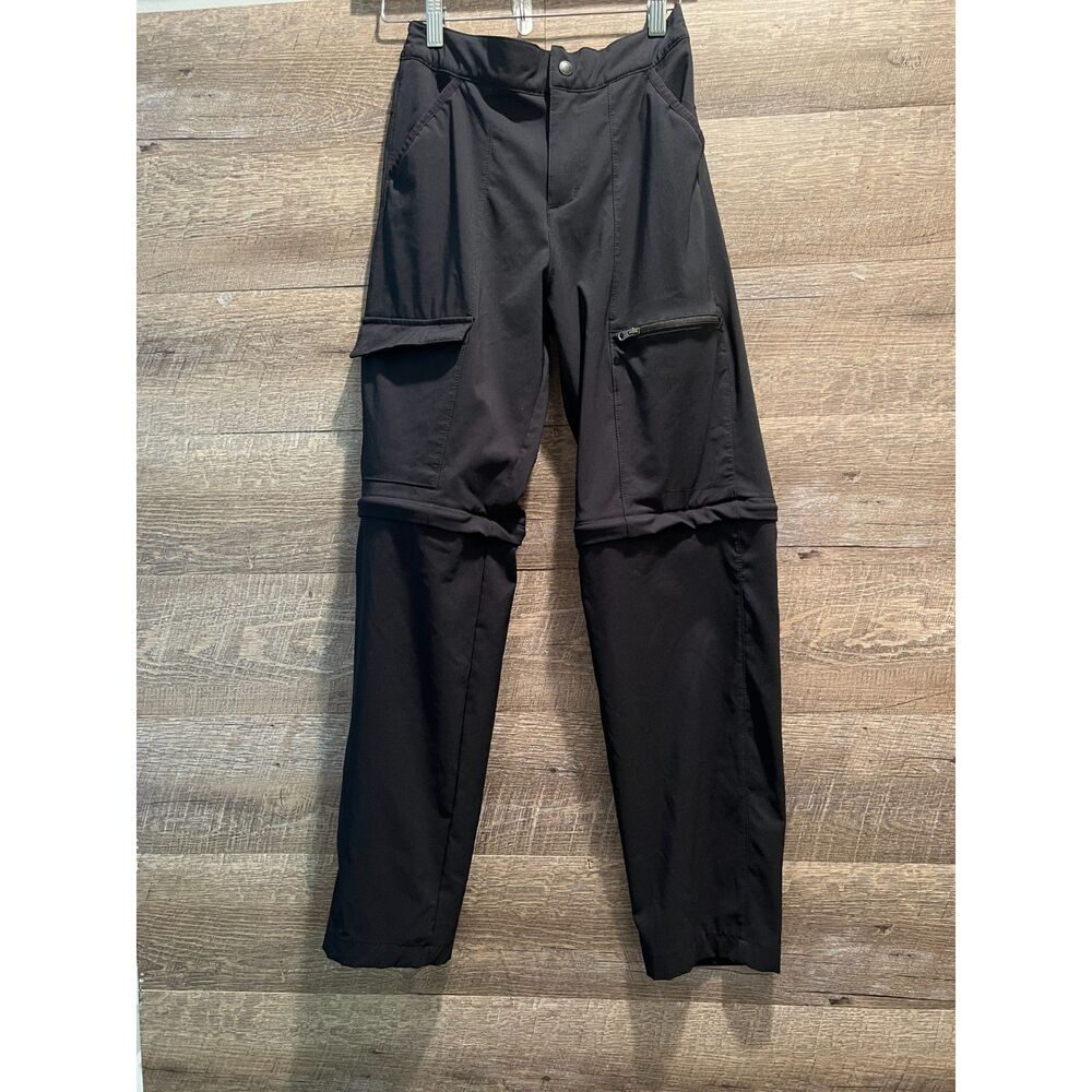 Columbia Omni-Shade convertible cargo pants youth L black